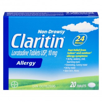 Claritin Allergy 24-Hour, 20 Tablets